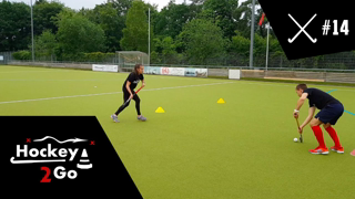 Field hockey 14 | Training - passing and receiving the ball in move