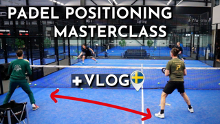 How To Learn The Correct Padel Positioning. Full Lesson & Vlog ??