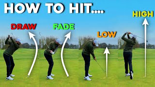 You NEED to learn these golf shots!