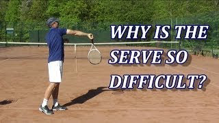 Why Is The Serve In Tennis So Difficult? One Main Reason...