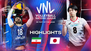 ?? IRI vs. ?? JPN - Highlights | Week 2 | Men's VNL 2024