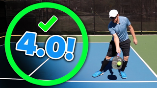 These 4 pickleball shots will help you get to 4.0