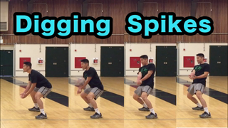 How to DIG Hard Driven Spikes - Volleyball Defense Tutorial