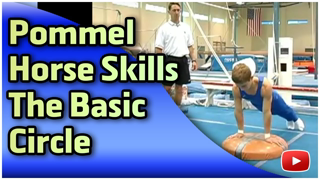 Mastering Men's Gymnastics -  Pommel Horse Skills - The Circle featuring  Coach Mark Williams