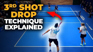 How to Hit a 3rd Shot Drop in Pickleball