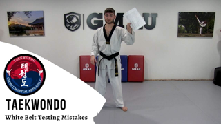 Taekwondo - White Belt Testing - Common Mistakes