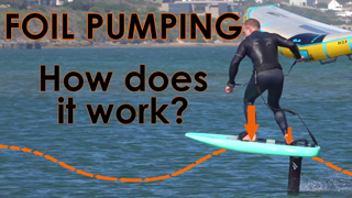 Hydrofoil Pumping Explained (how to pump a foil & what makes it work?)