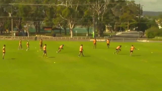 AFL COACHING DRILL #8 - Lane Race