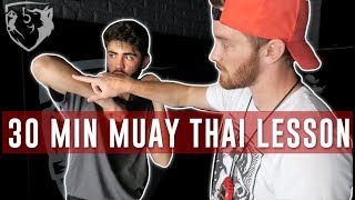 Muay Thai Training 101: Full Beginner's Class