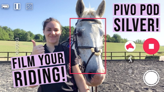 HOW TO FILM YOUR HORSE RIDING VIDEOS WITH PIVO POD SILVER | UK Equestrian YouTuber | Riding With Rhi