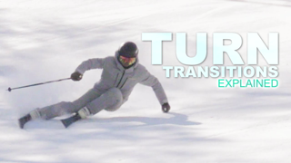 3 Types of Ski Turns explained, Extension, Middle and Flexion