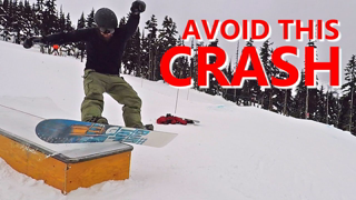 Avoid The Boardslide CRASH! - Beginner Snowboard Tricks