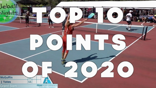 TOP 10 PICKLEBALL POINTS OF THE YEAR - 2020