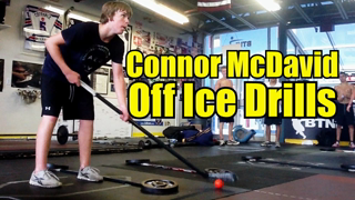 How Connor McDavid Trains - Stickhandling Drills