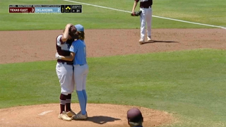 Little League batter hugs pitcher who hit him in head with ball | ABC7 Chicago