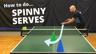 How to get more spin on your serves