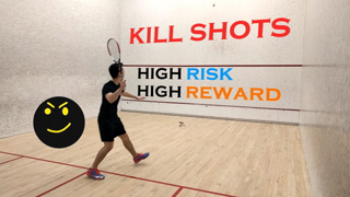 Squash Kill Shot Series - Introduction - How To Hit A Rolling Nick