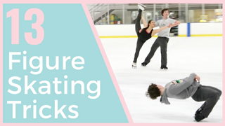 13 FUN FIGURE SKATING TRICKS YOU MUST TRY! | Coach Michelle Hong