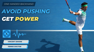 Your One Handed Backhand Will NEVER Have POWER Without These 4 Steps