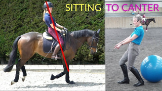 Sitting To Canter - Dressage Training TV