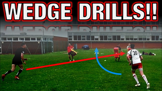 RUGBY LEAGUE 9 WEDGE DRILL CREATING SPACE AND GAPS