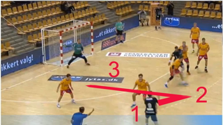 HOW TO DO HANDBALL ZIG ZAG FEINT?