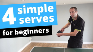 4 simple serves for beginner players