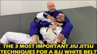 The 3 Most Important Jiu Jitsu Techniques For A BJJ White Belt by John Danaher