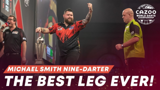 THE BEST LEG OF ALL TIME ? MICHAEL SMITH HITS A NINE-DARTER IN A WORLD CHAMPIONSHIP FINAL