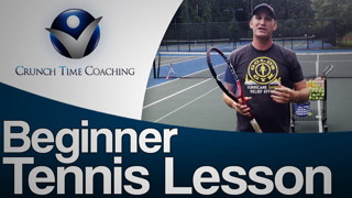 Beginner Tennis Lessons: Forehand and Backhands