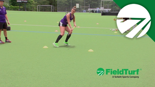 The Shuttle │ Passing Drill │ Field Hockey Training with Amy Cohen