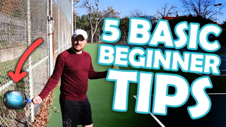 5 basic tips for the complete pickleball beginner