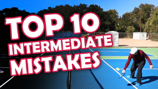 Top 10 most common intermediate pickleball mistakes and how to fix them!