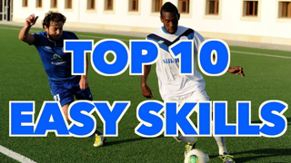 TOP 10  EASY SKILL MOVES TO USE IN A MATCH - THE ULTIMATE SKILL MOVES TO BEAT DEFENDERS