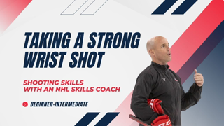 PRO HOCKEY TRAINING: A STRONG Wrist Shot