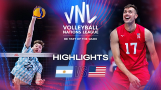 ?? ARG vs. ?? USA - Highlights | Week 2 | Men's VNL 2024