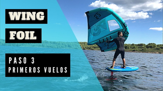 Wing Foil para principiantes - Paso 3: Arrancar a volar | Wind Fornells