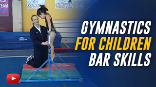 Gymnastics for Children - Single Bar Skills (Pullover and Back Hip Circle) - Coach Amy Eggleston