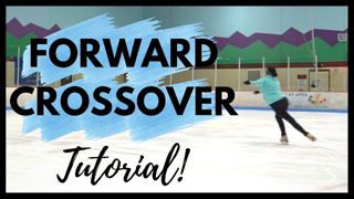 HOW TO ICE SKATE: Forward Crossover Skating Tutorial