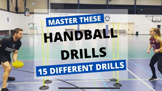 AFL drills handballing