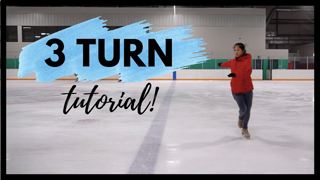 How to do FORWARD 3 TURNS in Figure Skating