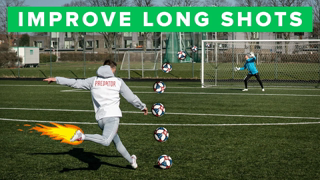 HOW TO IMPROVE LONG SHOTS | Score 35m goals