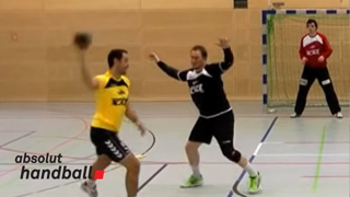 Handball --- Offense-/Tackletraining