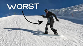 Snowboard Turn Exercises (RANKED WORST TO BEST)