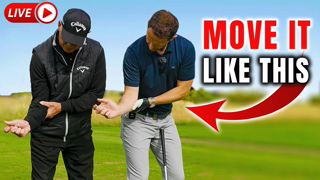 Worlds #1 Coach Shares Right Arm Secrets With Me - Live Golf Lesson