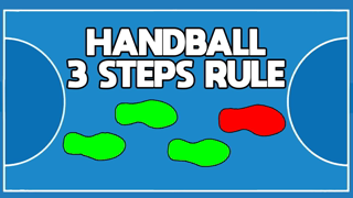 ?‍♀️ HANDBALL Rules - Three Steps Rule