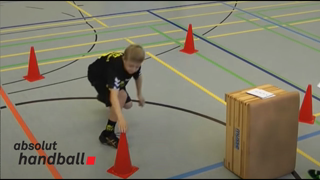 Speed training with cone´s