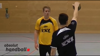 Teamhandball pivot training (2)