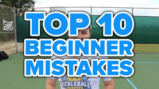 Top 10 beginner pickleball mistakes!