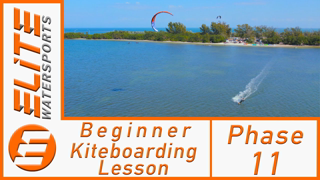 Beginner Kiteboarding Lesson- Phase 11 "Riding Upwind"